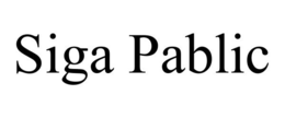 SIGA PABLIC trademark