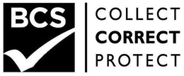 BCS COLLECT CORRECT PROTECT trademark