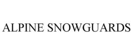 ALPINE SNOWGUARDS trademark