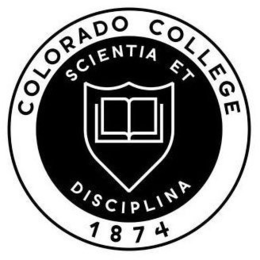 COLORADO COLLEGE SCIENTIA ET DISCIPLINA1874 trademark