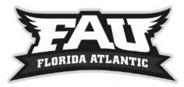 FAU FLORIDA ATLANTIC trademark