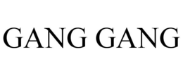 GANG GANG trademark