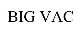 BIG VAC trademark