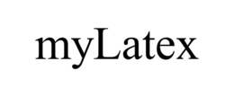 MYLATEX trademark