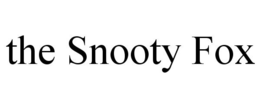 THE SNOOTY FOX trademark