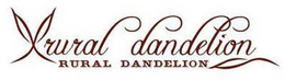 RURAL DANDELION RURAL DANDELION trademark