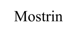 MOSTRIN trademark