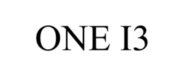 ONE I3 trademark