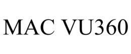 MAC VU360 trademark