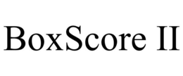 BOXSCORE II trademark