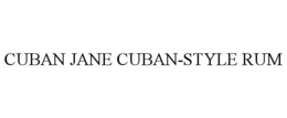 CUBAN JANE CUBAN-STYLE RUM trademark
