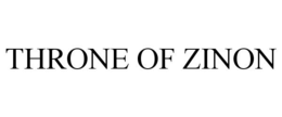 THRONE OF ZINON trademark