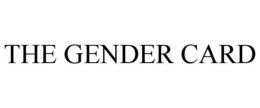 THE GENDER CARDS trademark