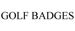 GOLF BADGES trademark