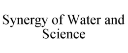 SYNERGY OF WATER AND SCIENCE trademark