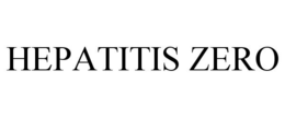 HEPATITIS ZERO trademark