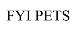 FYI PETS trademark