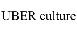UBER CULTURE trademark