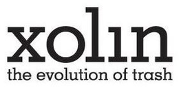 XOLIN THE EVOLUTION OF TRASH trademark