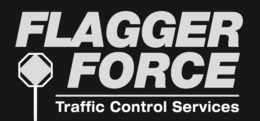 FLAGGER FORCE TRAFFIC CONTROL SERVICES trademark