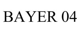 BAYER 04 trademark