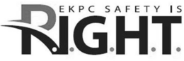 EKPC SAFETY IS R.I.G.H.T. trademark