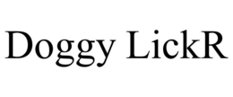 DOGGY LICKR trademark