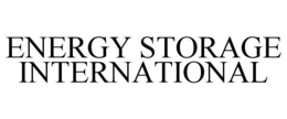 ENERGY STORAGE INTERNATIONAL trademark