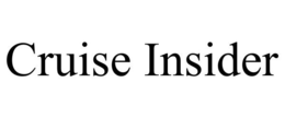 CRUISE INSIDER trademark