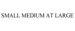 SMALL MEDIUM AT LARGE trademark
