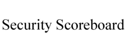 SECURITY SCOREBOARD trademark