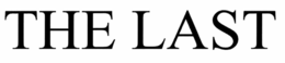 THE LAST trademark