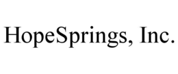 HOPESPRINGS, INC. trademark