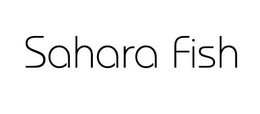 SAHARA FISH trademark
