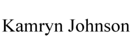 KAMRYN JOHNSON trademark