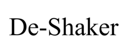 DE-SHAKER trademark