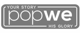 POP WE YOUR STORY HIS GLORY trademark