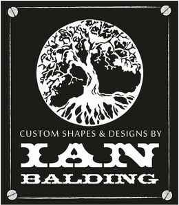 CUSTOM SHAPES & DESIGNS BY IAN BALDING trademark