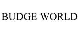 BUDGE WORLD trademark