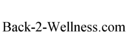 BACK-2-WELLNESS.COM trademark