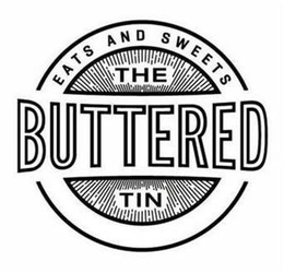 EATS AND SWEETS THE BUTTERED TIN trademark