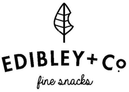 E EDIBLEY + CO. FINE SNACKS trademark