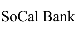 SOCAL BANK trademark
