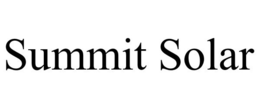 SUMMIT SOLAR trademark