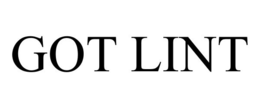 GOT LINT trademark