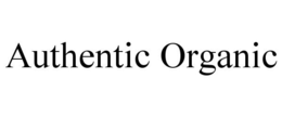 AUTHENTIC ORGANIC trademark