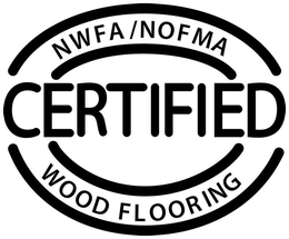 NWFA/NOFMA CERTIFIED WOOD FLOORING trademark