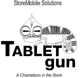STOREMOBILE SOLUTIONS TABLET GUN A CHAMELEON IN THE STORE trademark
