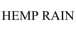 HEMP RAIN trademark