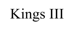 KINGS III trademark